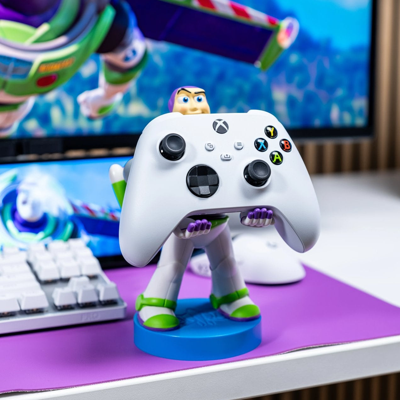 Toy Story: Buzz Lightyear Cable Guys Original Controller and Phone Holder - EXG Pro