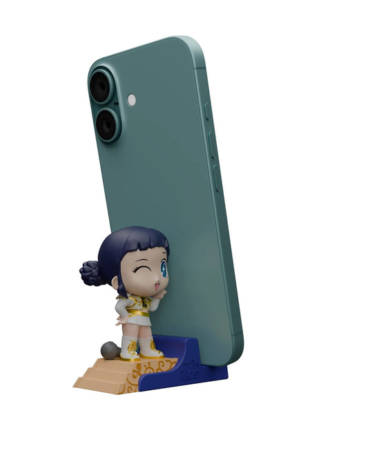 Golden Zoey Phone Stand Collectible – K-Pop Demon Hunters, Peekos