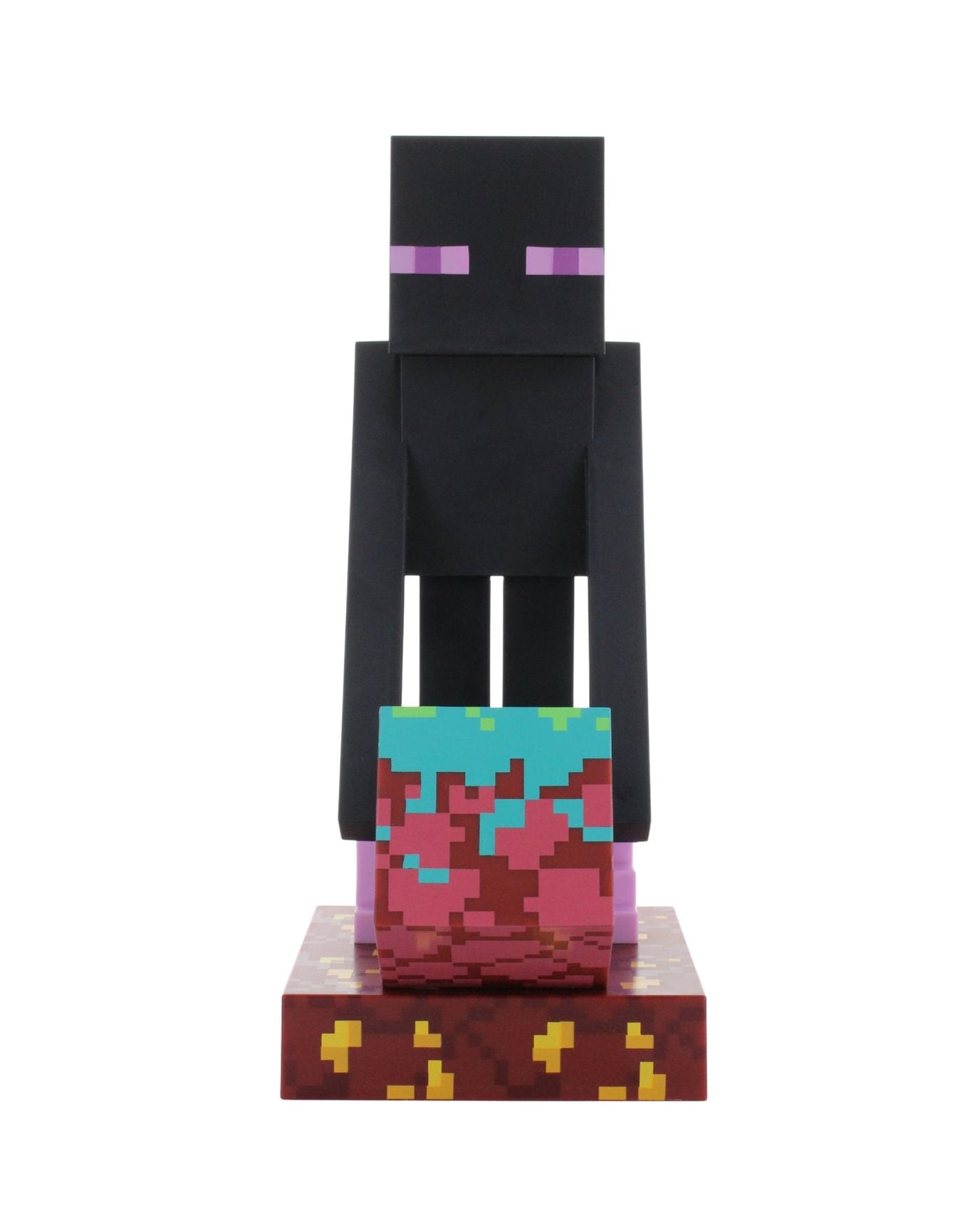 Enderman Nether Edition Controller Holder & Phone Stand – Minecraft, Cable Guys