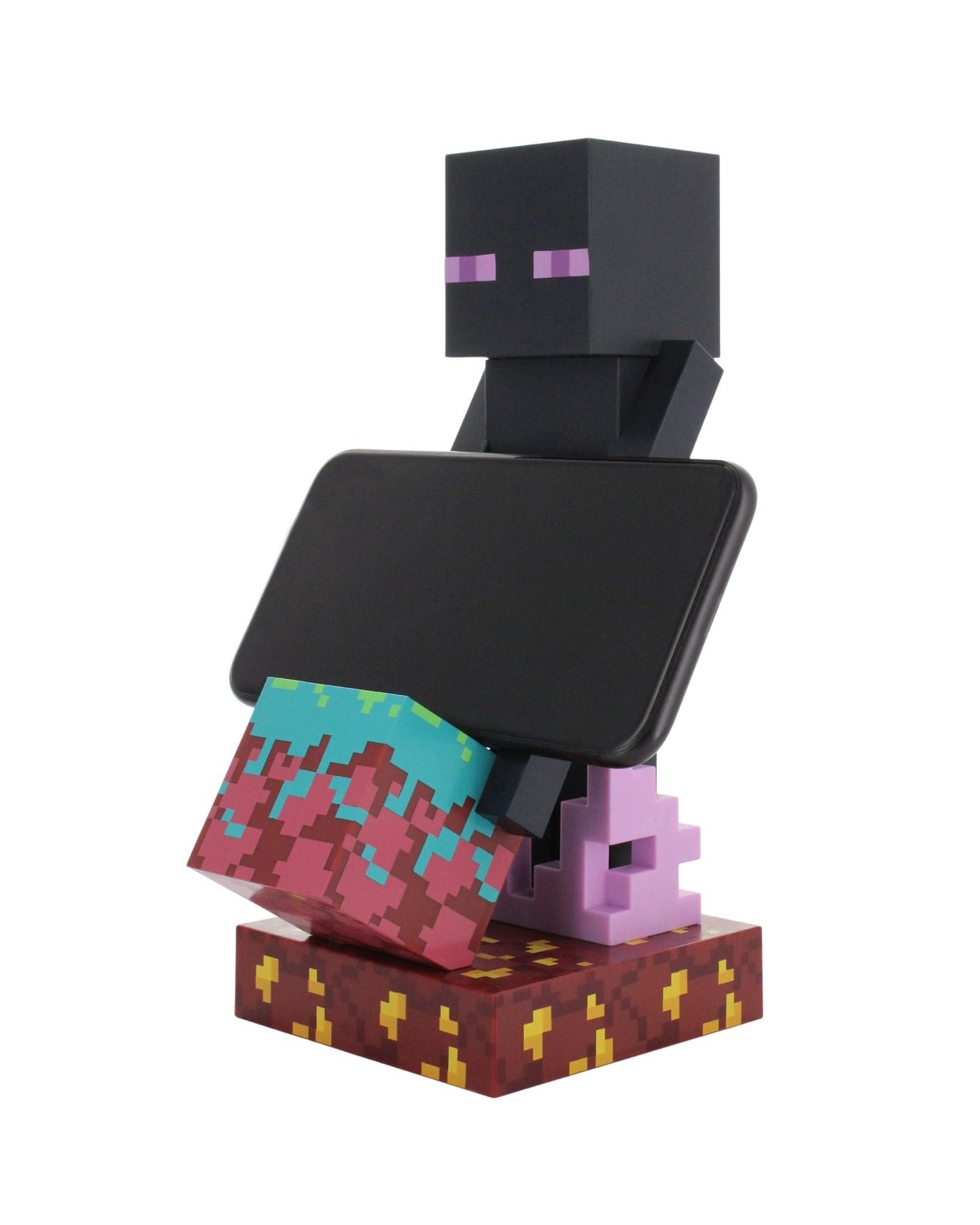 Enderman Nether Edition Controller Holder & Phone Stand – Minecraft, Cable Guys