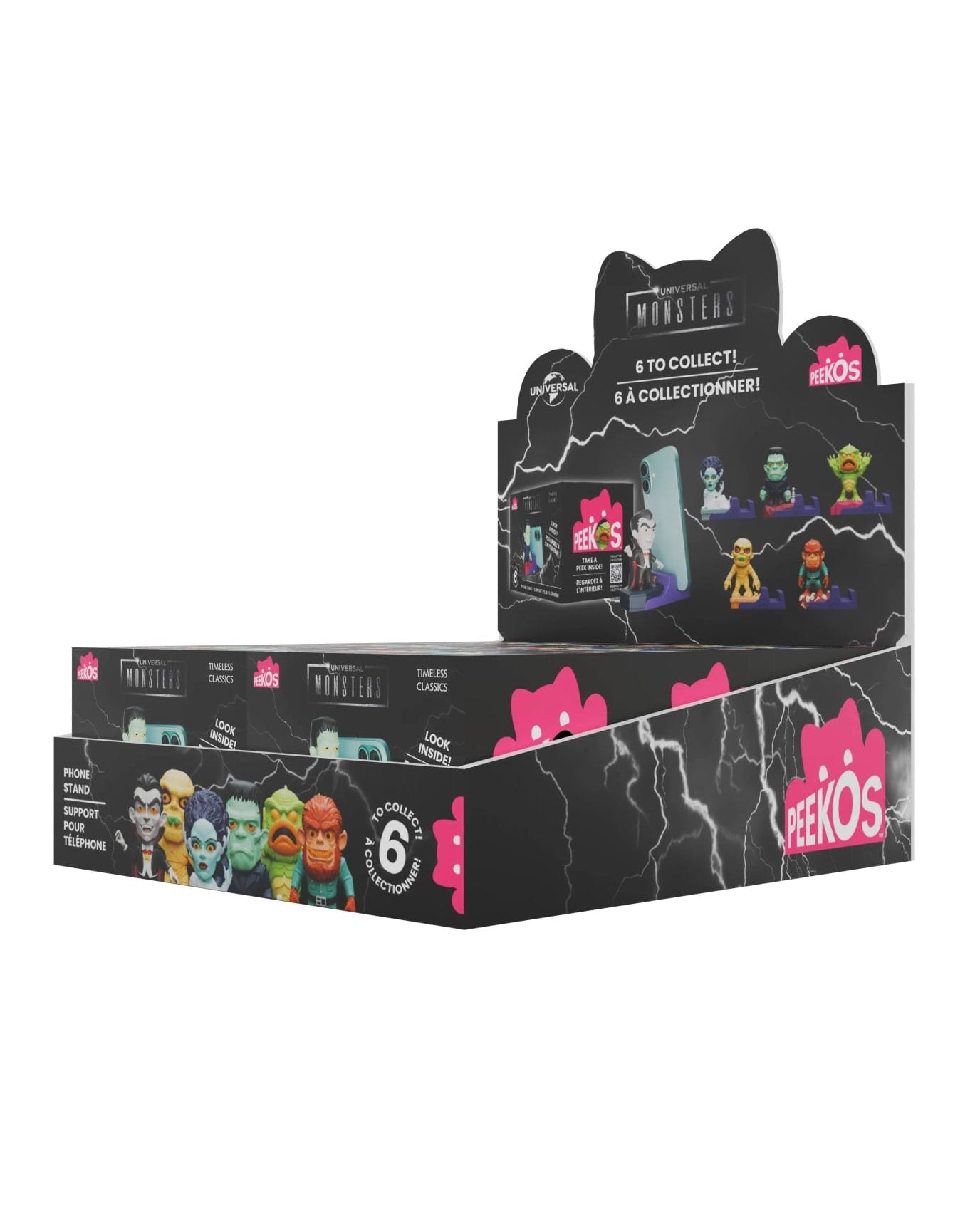 Universal Monsters Peeko Phone Stand Collectibles - Universal, Peekos