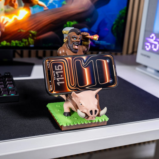 Hog Rider Controller Holder & Phone Stand - Clash of Clans, Cable Guys