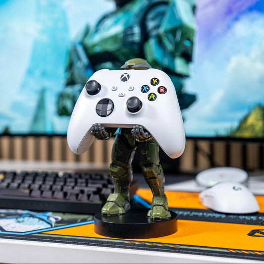 Master Chief Campaign Evolved Controller Holder & Phone Stand – Halo, Cable Guys