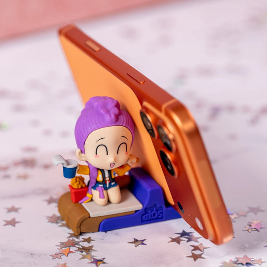 K-Pop Demon Hunters Peeko Phone Stand Collectibles - K-Pop Demon Hunters, Peekos