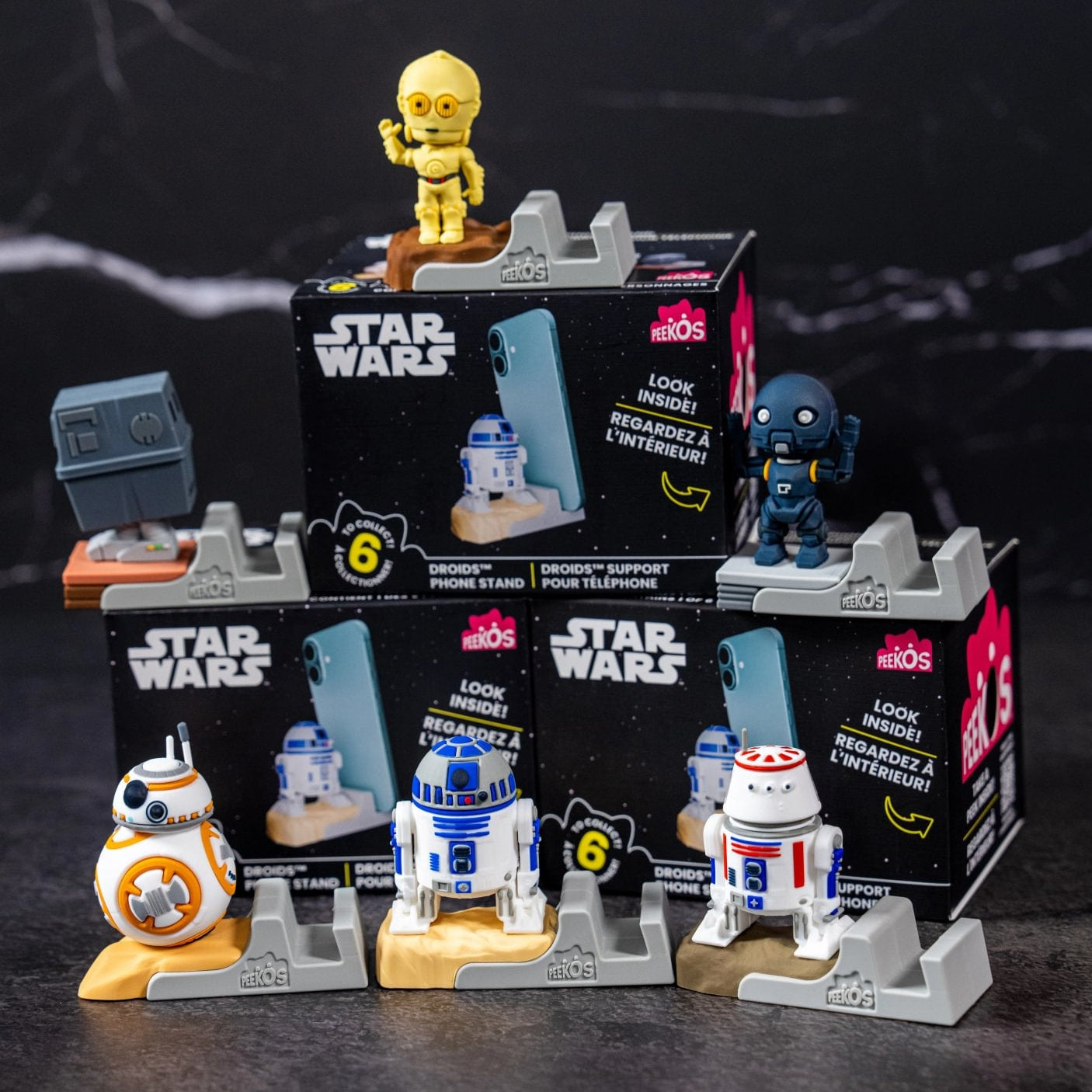 Star Wars Droids Peeko Phone Stand Collectables - Star Wars, Peekos