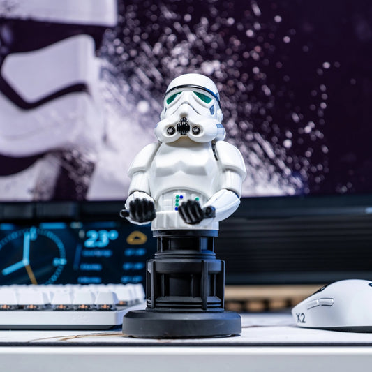 Star Wars: Stormtrooper Cable Guys Collectable Figure Device Holder - EXG Pro