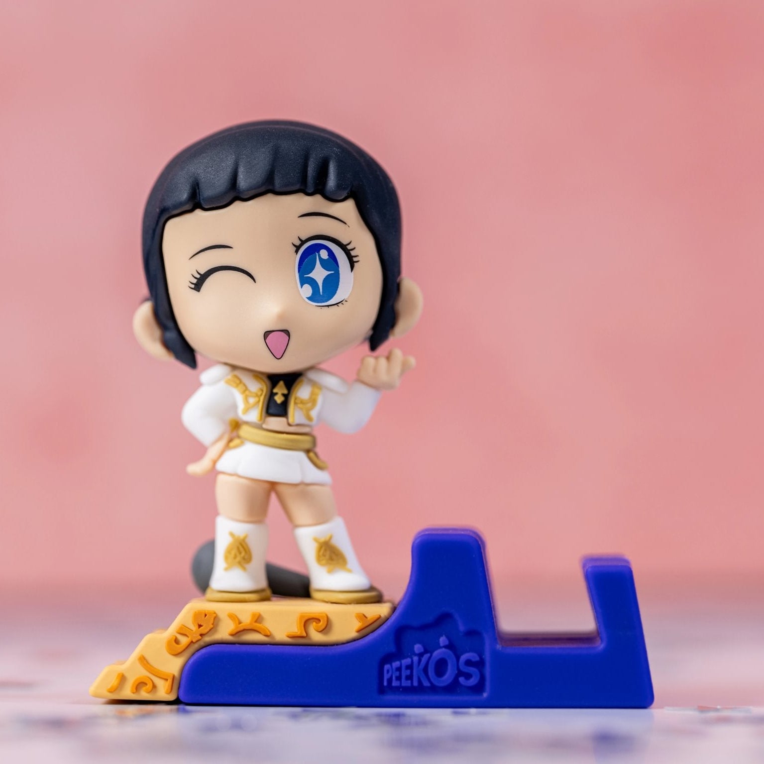 K-Pop Demon Hunters Peeko Phone Stand Collectibles - K-Pop Demon Hunters, Peekos