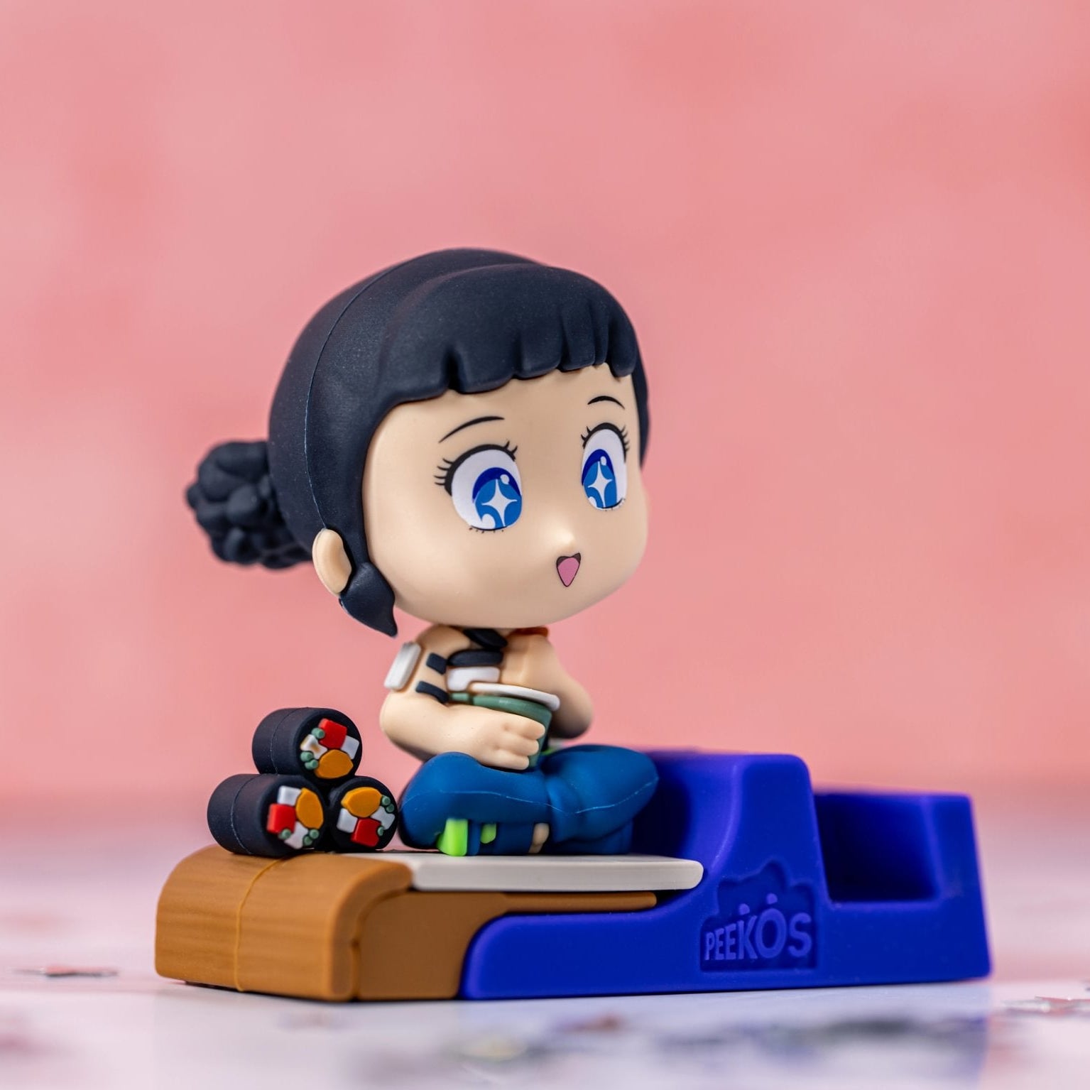 K-Pop Demon Hunters Peeko Phone Stand Collectibles - K-Pop Demon Hunters, Peekos