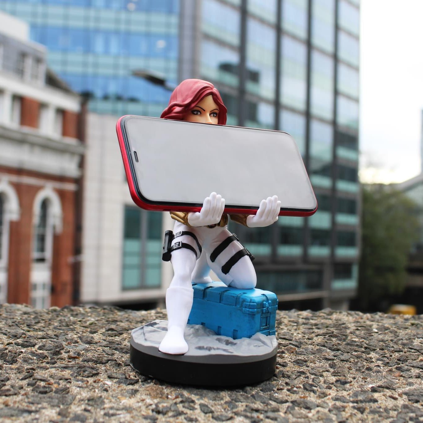 Black Widow White Suit Controller & Phone Holder – Marvel Cable Guy - EXG Pro