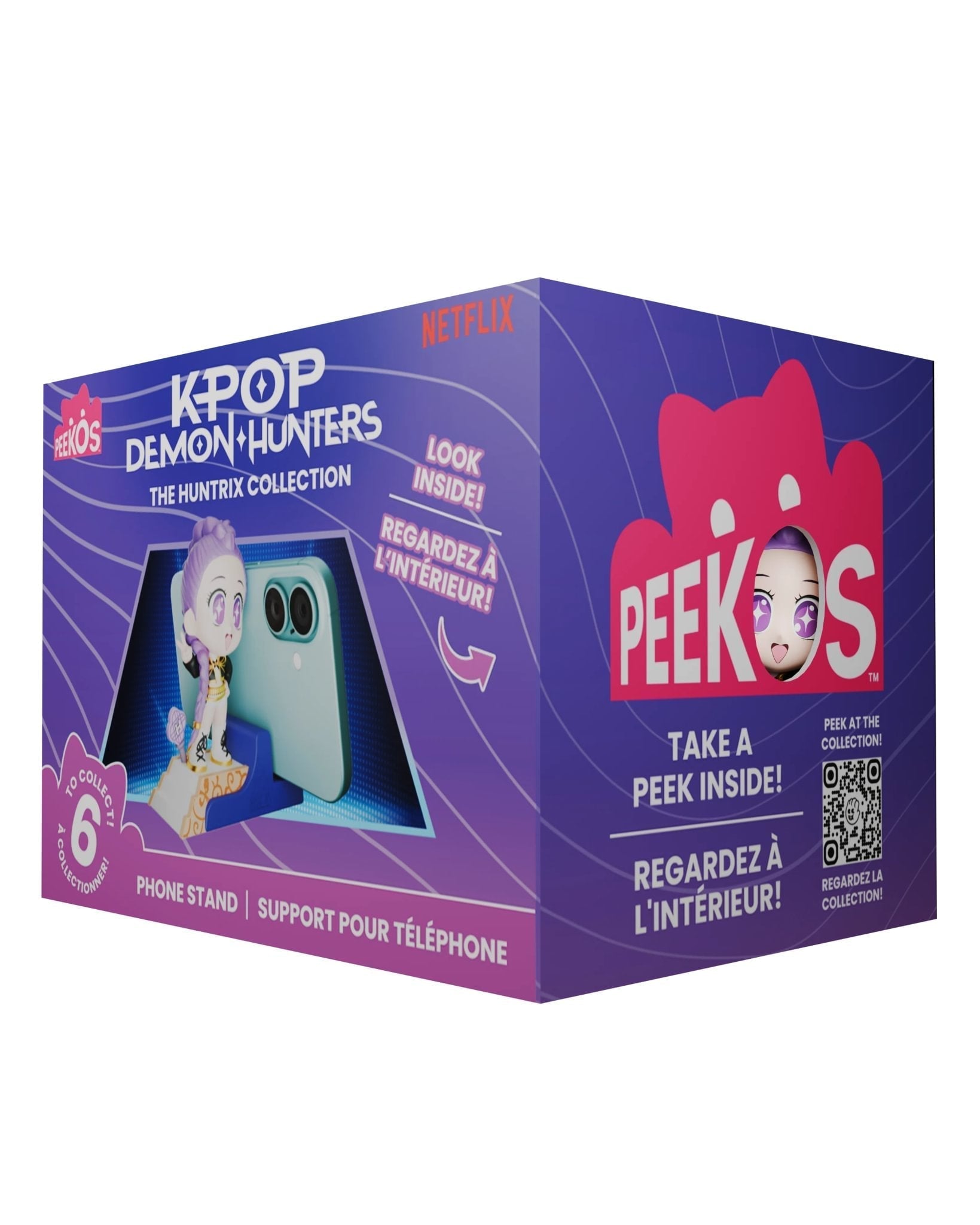 Golden Rumi Phone Stand Collectible – K-Pop Demon Hunters, Peekos