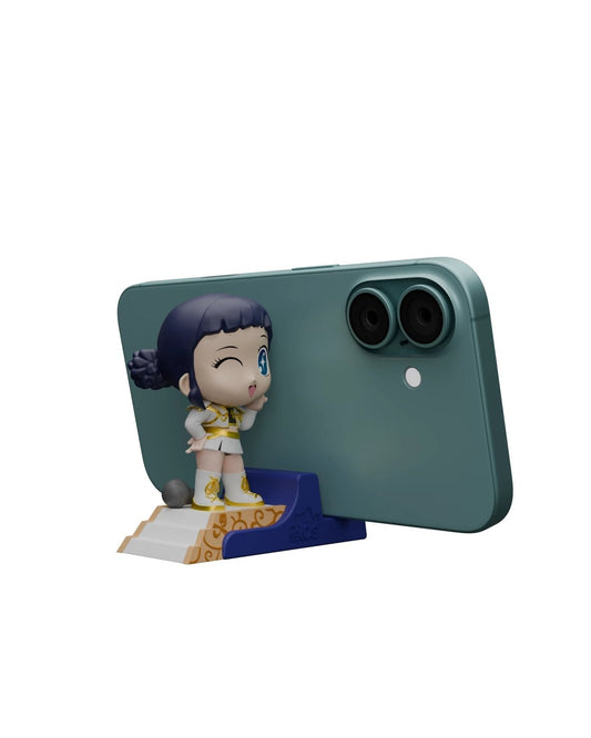 Golden Zoey Phone Stand Collectible – K-Pop Demon Hunters, Peekos