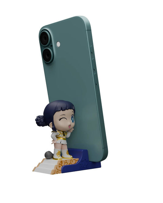 Golden Zoey Phone Stand Collectible – K-Pop Demon Hunters, Peekos