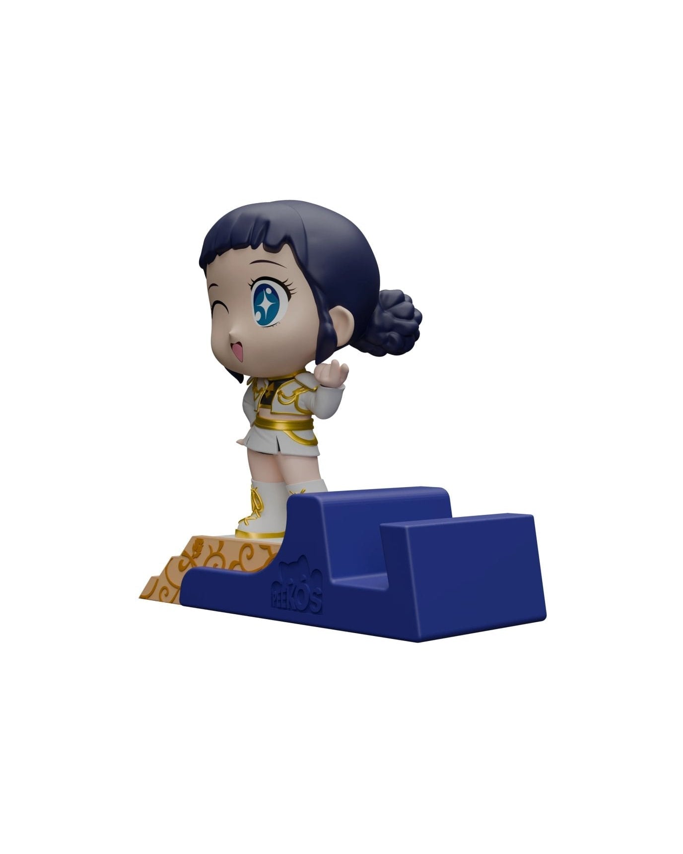 Golden Zoey Phone Stand Collectible – K-Pop Demon Hunters, Peekos