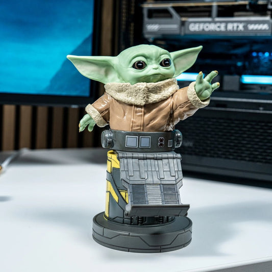 Grogu: Mandalorian Apprentice Controller Holder & Phone Stand – Star Wars, Cable Guys - EXG Pro