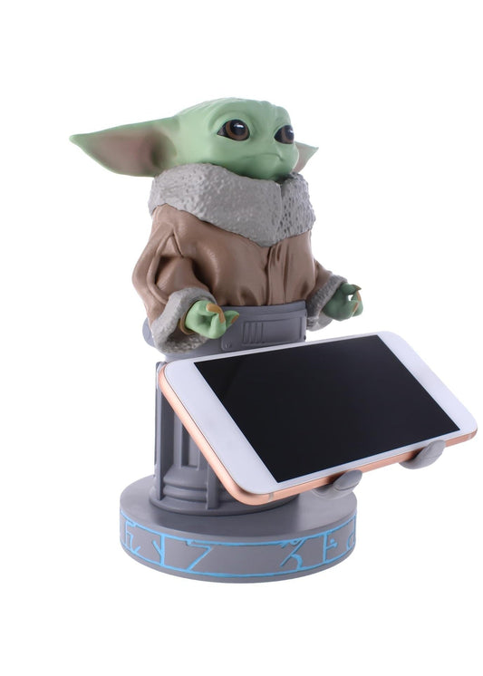 Grogu 'Seeing Stone Pose' Controller Holder & Phone Stand – Star Wars, Cable Guys - EXG Pro
