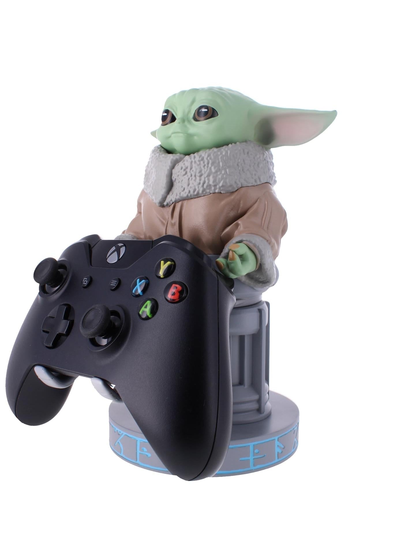 Grogu 'Seeing Stone Pose' Controller Holder & Phone Stand – Star Wars, Cable Guys - EXG Pro
