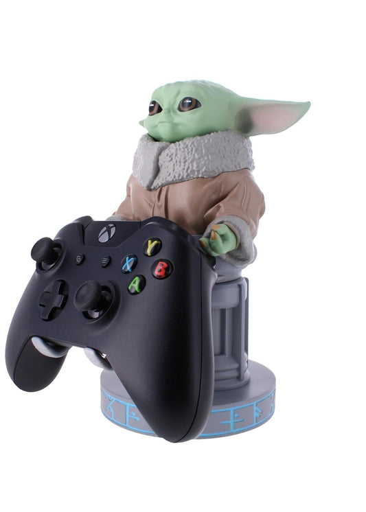 Grogu 'Seeing Stone Pose' Controller Holder & Phone Stand – Star Wars, Cable Guys - EXG Pro