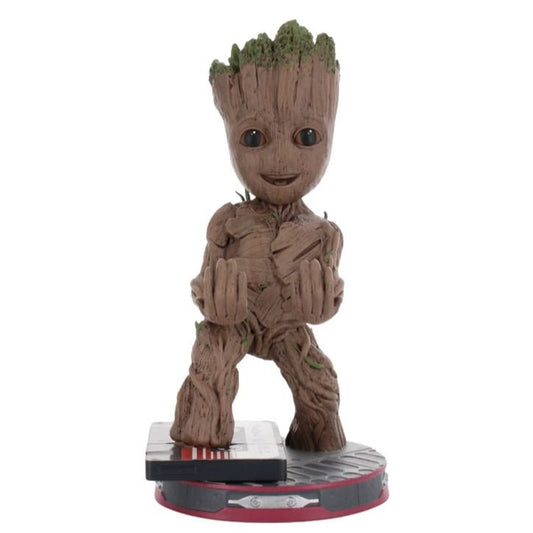 I Am Groot: Smiley Toddler Groot Cable Guys Controller Holder and Phone Stand - EXG Pro