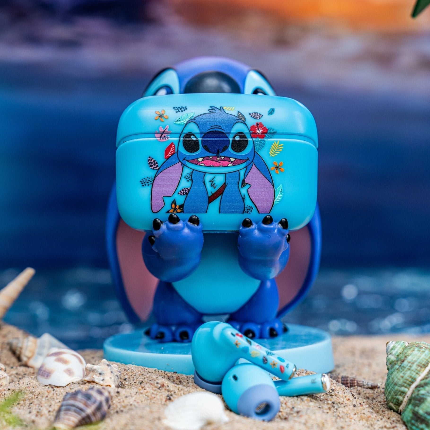 Lilo & Stitch Buds Pro, wireless Ear Buds and Holder Bundle 