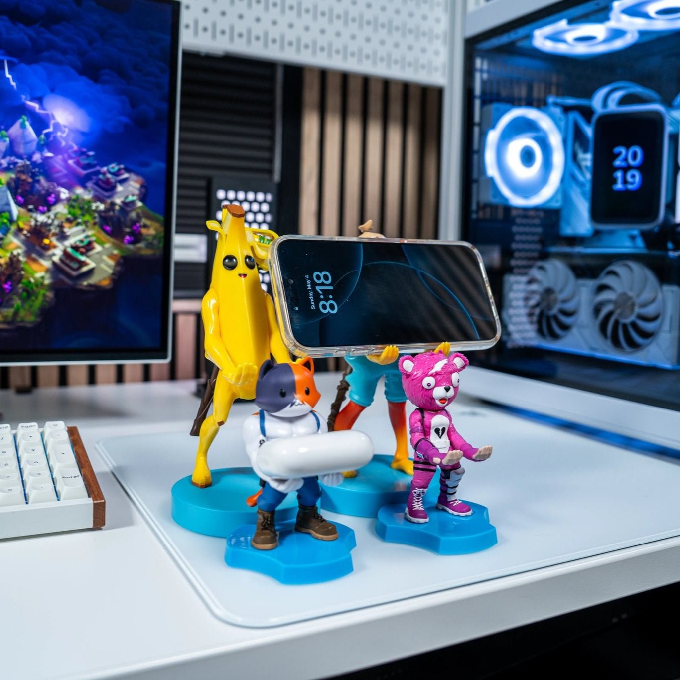 Meowscles Phone Stand – Fortnite Mini Cable Guy Holdem - EXG Pro