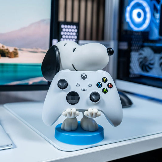 Snoopy Controller Holder & Phone Stand – Peanuts, Cable Guys - EXG Pro