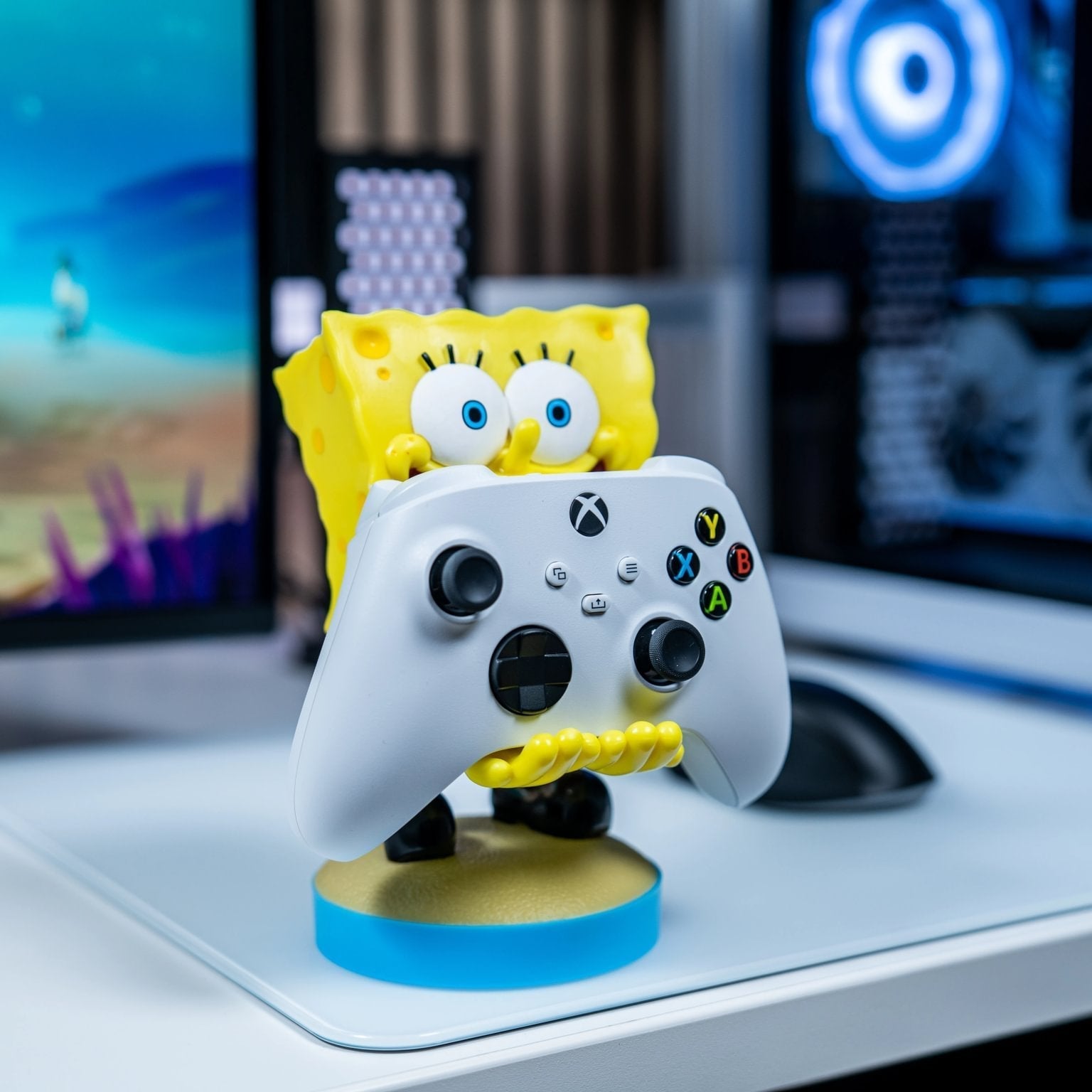 SpongeBob SquarePants Controller Holder & Phone Stand – Nickelodeon, Cable Guys - EXG Pro