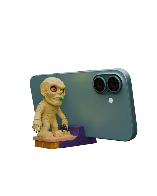 The Mummy Phone Stand Collectible – Universal Monsters, Peekos
