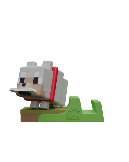 Wolf Phone Stand Collectible – Minecraft, Peekos