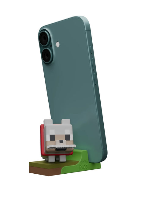 Wolf Phone Stand Collectible – Minecraft, Peekos