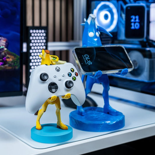 XL Polar Peely Controller Holder for Gaming Devices, iPad, and Portable Consoles - Fortnite, Cable Guys, - EXG Pro